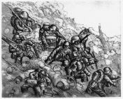 Dix, Machine Gunners Advancing