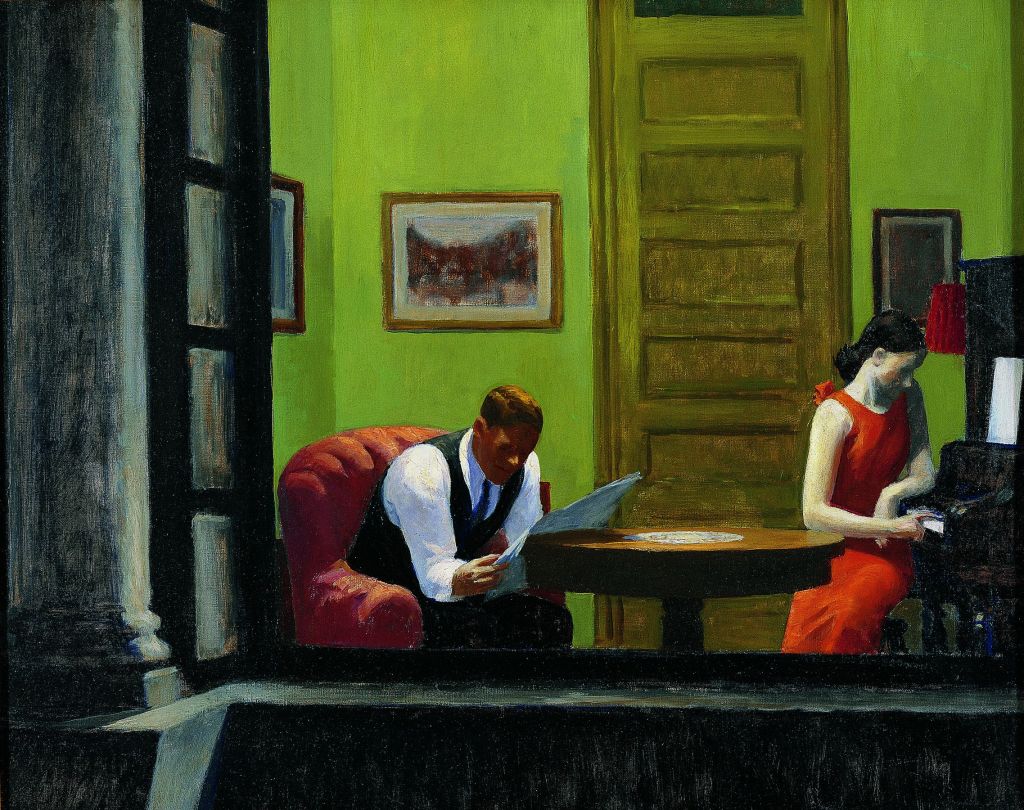 Room in New York, 1932 (© Sheldon Museum of Art, University of Nebraska)