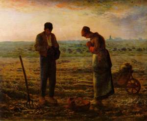 The original L'Angelus by Jean-François Millet (1857-9)