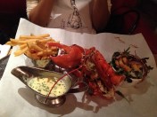 Cassandra's grilled lobster