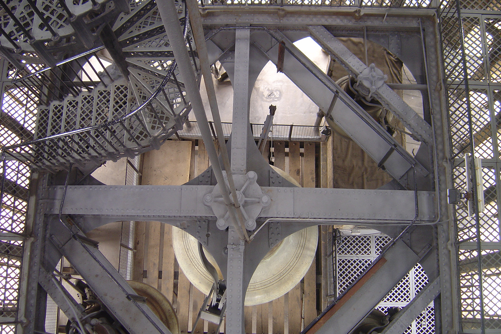Big Ben from above (Parliamentary copyright images are reproduced with the permission of Parliament)