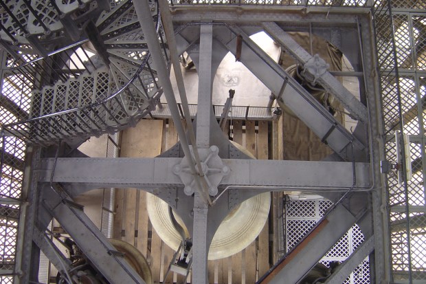 Big Ben from above (Parliamentary copyright images are reproduced with the permission of Parliament)