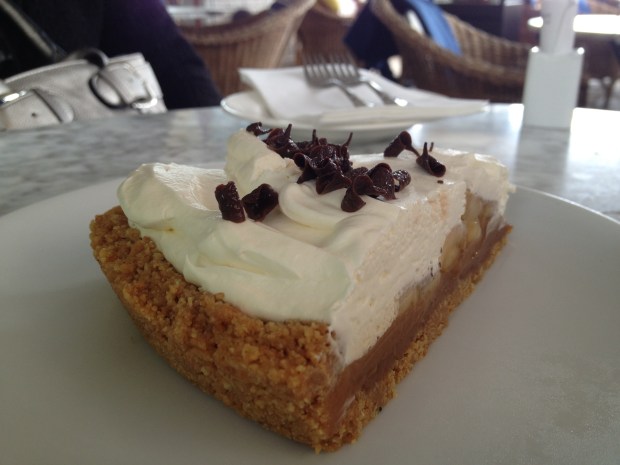 Cappuccino's Tarta de Platano is to die for...