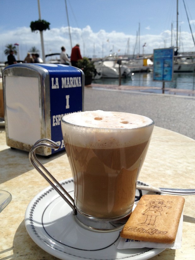 Coffee by the Marina