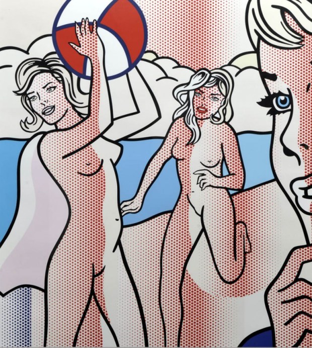 Nudes with beach ball (1978)