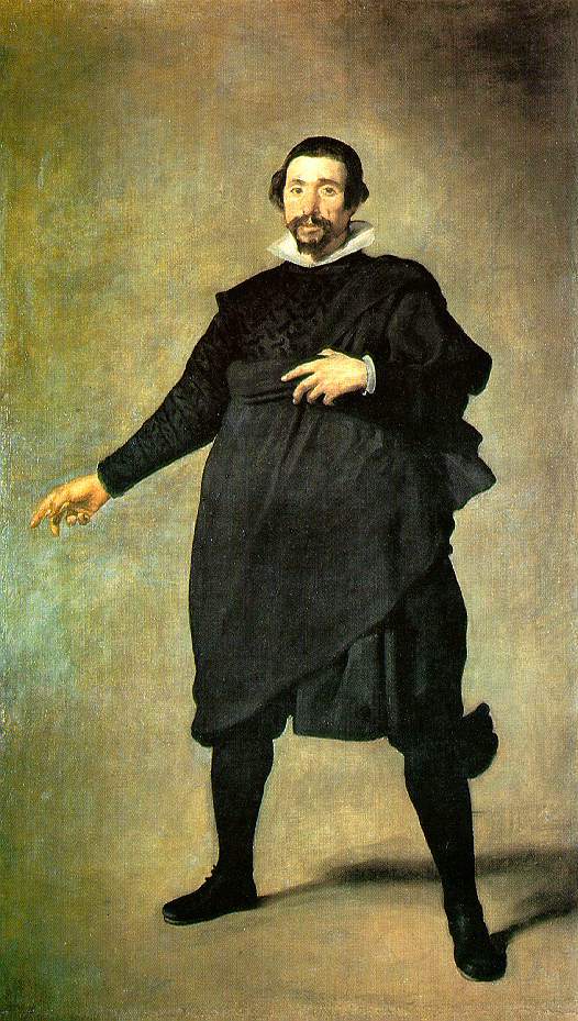 Diego Velazquez, The Jester Pablo de Valladoid (1635)