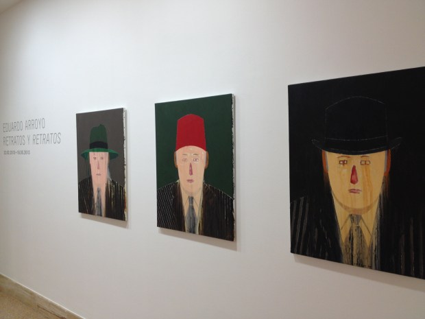 The Eduardo Arroyo exhibition