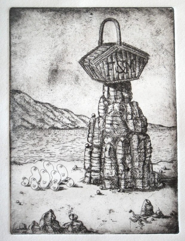 The etching before aquatinting