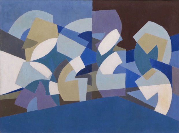 Composition in Blue Module (1947-51) © Saloua Raouda Choucair Foundation