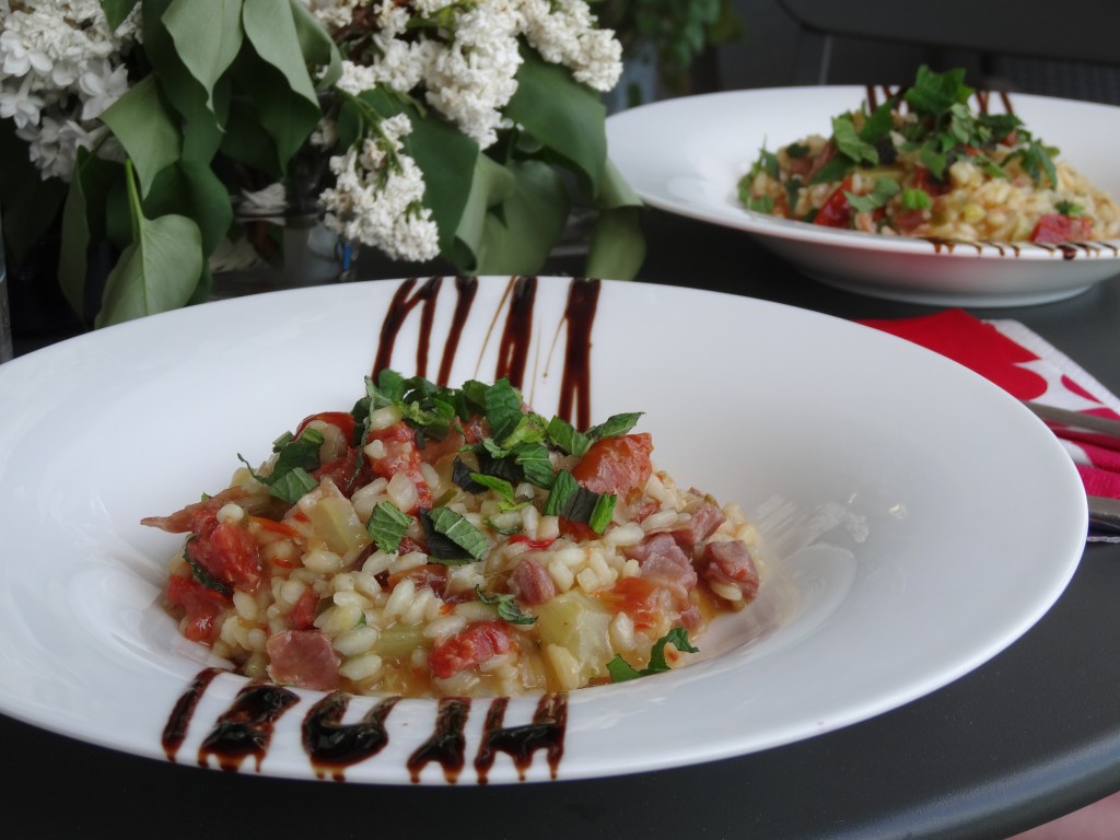 My "odds and ends" risotto