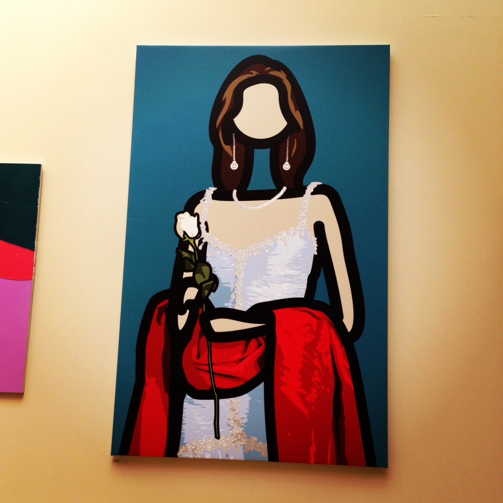 Julien Opie's Maria Teresa I © Julien Opie