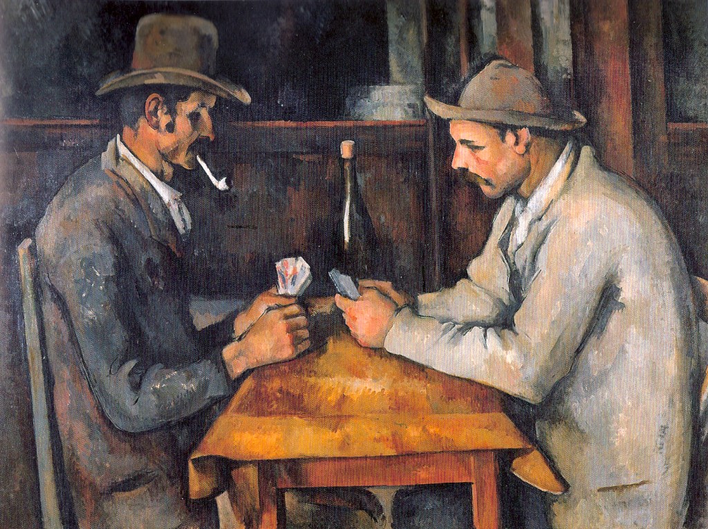 The Qatari Card Players