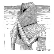 From Visual Diary of Time-Waste Palace (1996-7) © Ibrahim El-Salahi