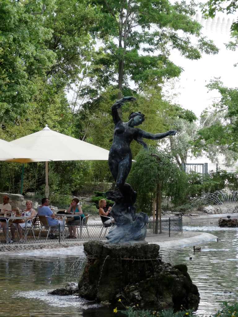 And the park affording views across the city