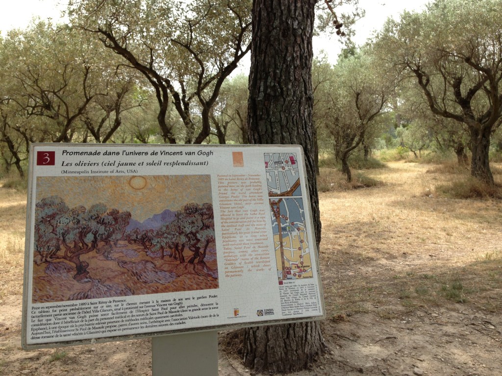 Right where he painted it - the Van Gogh walk brings his paintings to life