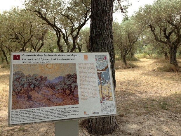 Right where he painted it - the Van Gogh walk brings his paintings to life