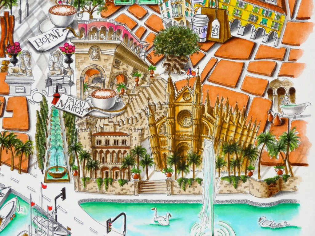 Detail of the cathedral