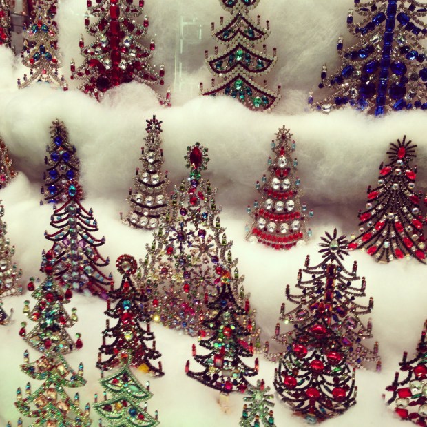 A stunning window display near Charing Cross