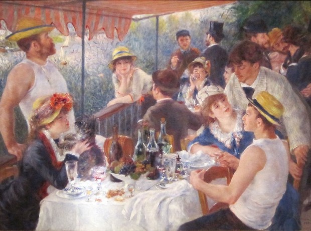 The Luncheon of the Boating Party by Renoir