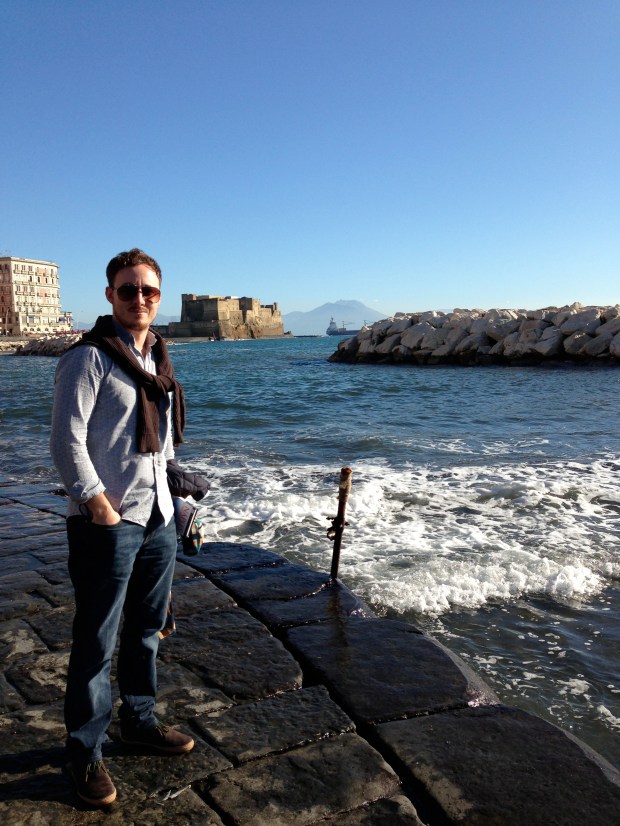 Wish I was back there - me in front of the same view