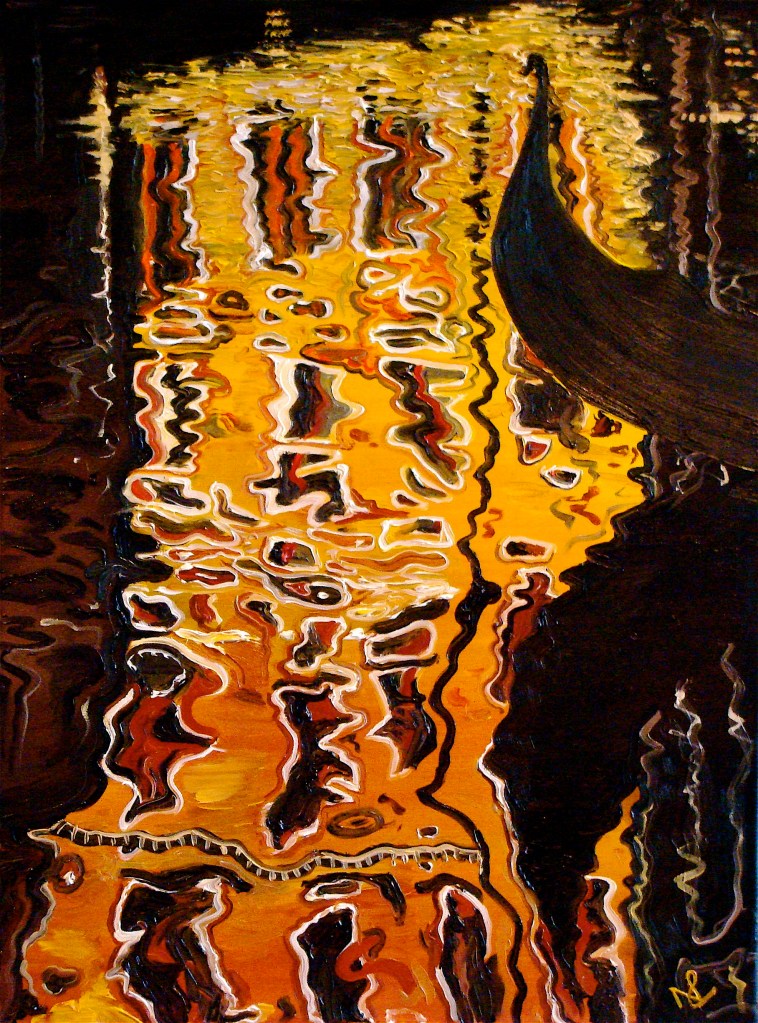 Venice II (2007 © Nicholas de Lacy-Brown, oil on canvas)