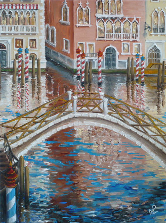 Venice III (2007 © Nicholas de Lacy-Brown, oil on canvas)