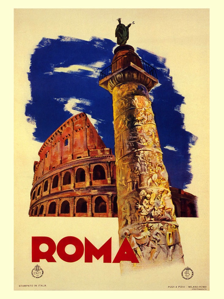 AP463-roma-rome-italian-travel-poster-1935