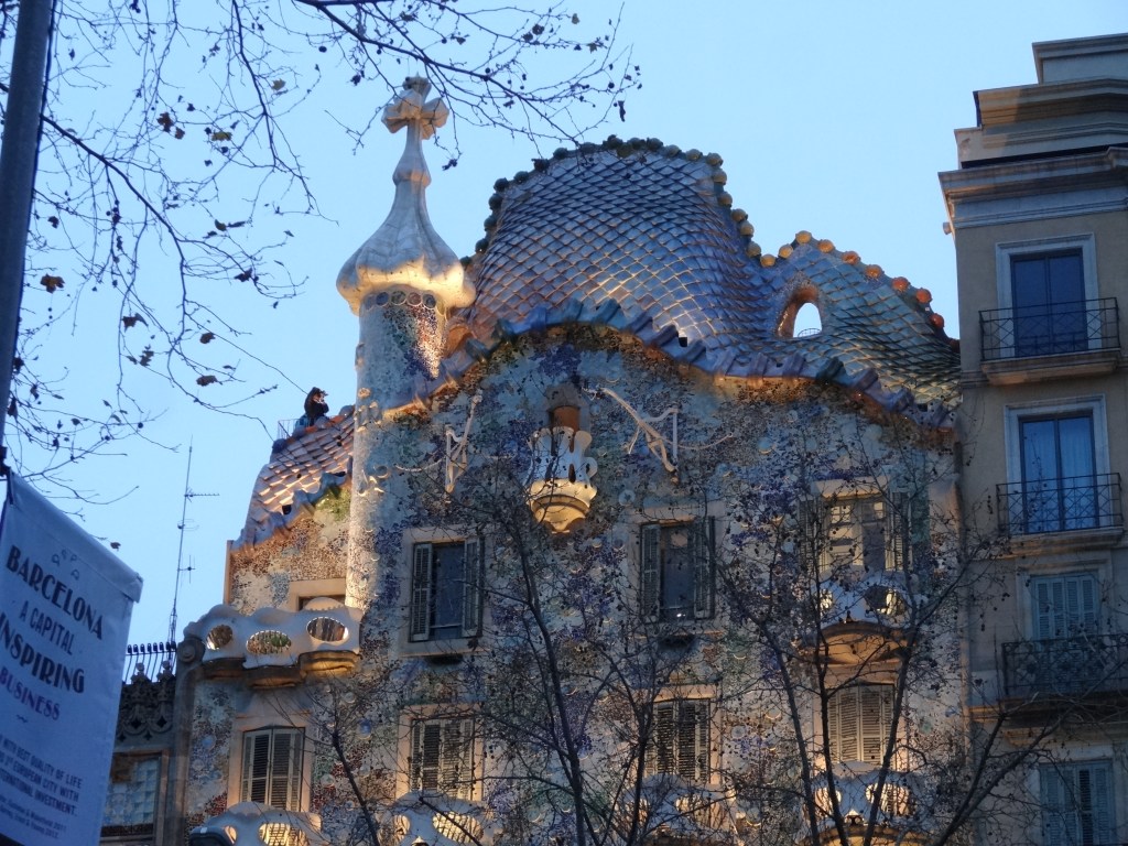 Roof of the Casa Batllo