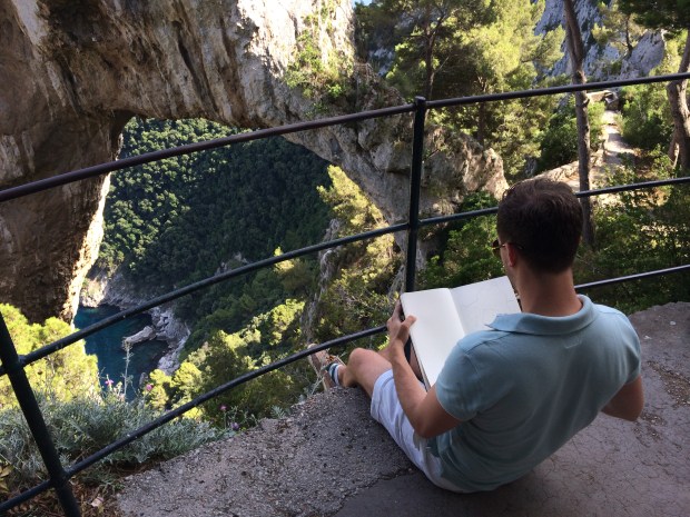 Now that's what I call an artist's studio...