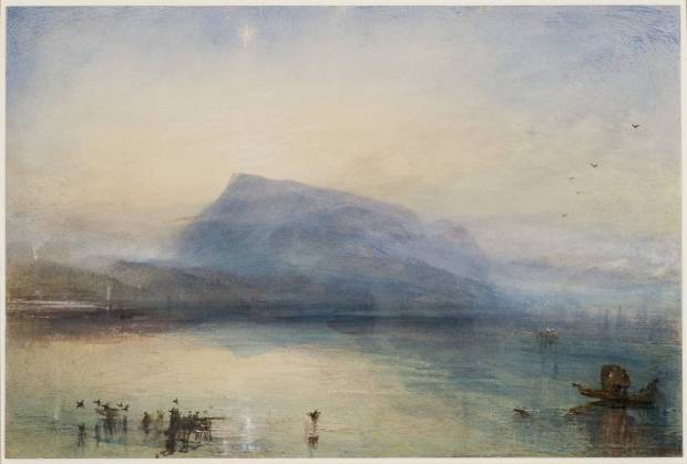 The Blue Rigi Sunrise (1842)