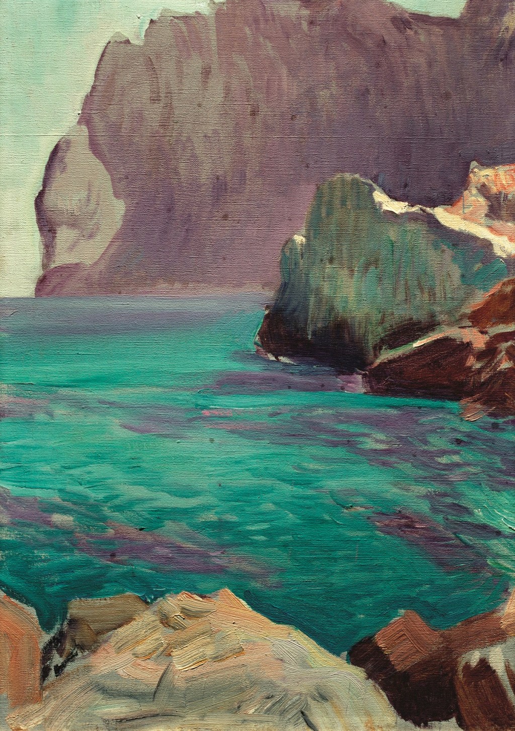 Joaquín Sorolla. Cala de San Vicente, Mallorca. 1919. © Fundación Museo Sorolla