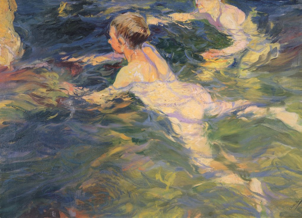 Joaquín Sorolla. Nadadores, Jávea. 1905. © Fundación Museo Sorolla