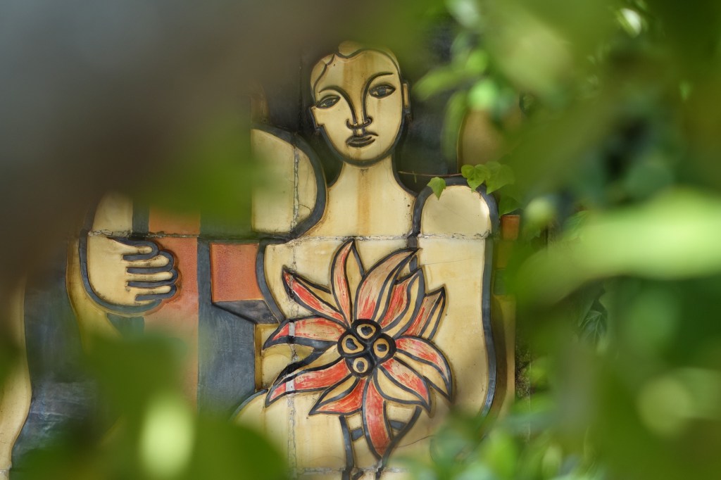 Leger mural at La Colombe d'Or