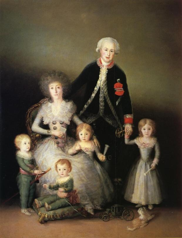 The Duke and Duchess of Osuna and their Children, 1788