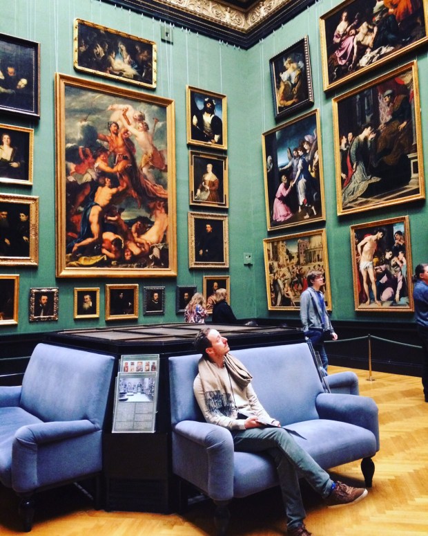 Almost unable to take in the breadth of art at the Kunsthistoriches Museum