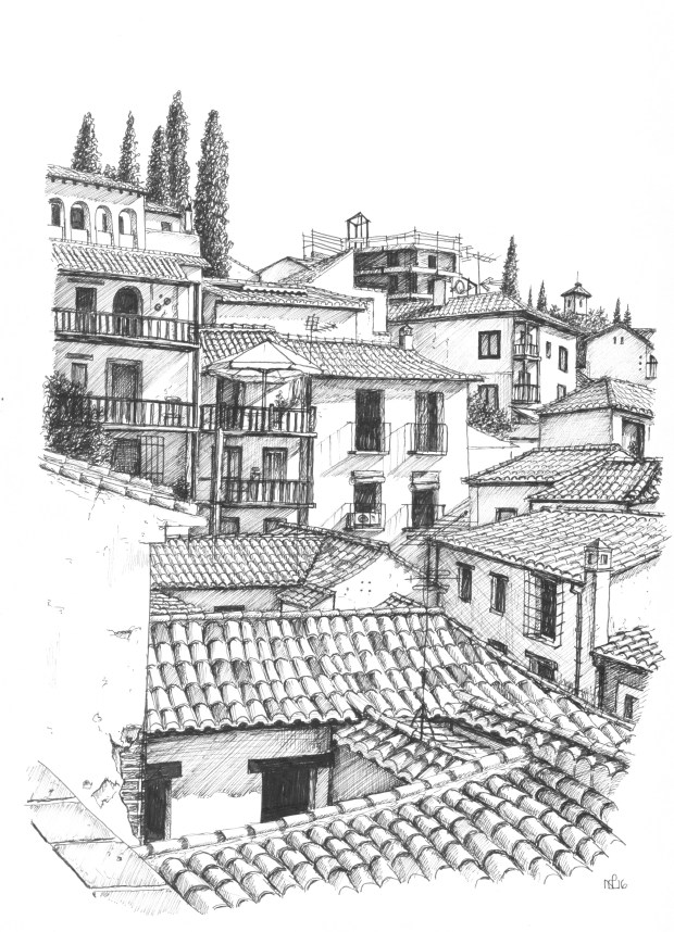 Granada Albayzín Rooftops
