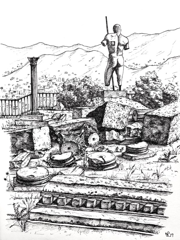 Pompeii Sketch